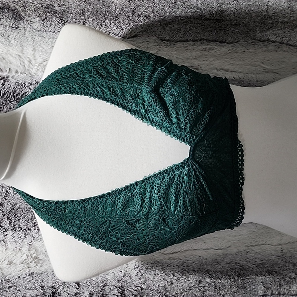 Victoria's Secret Lace Bralette Bras  Green